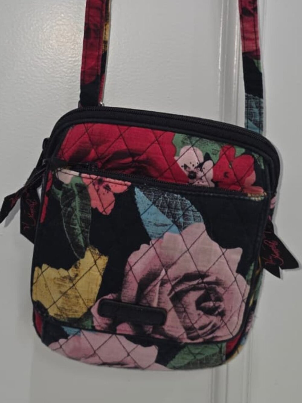 Vera Bradley Little Hipster Crossbody featuring the Havana Rose pattern